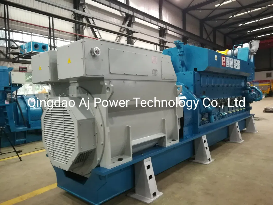 Aj Power 1MW 1000kw Push Natural Gas Generator Set